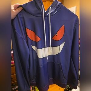 Pokemon Gengar Double Sided Hoodie